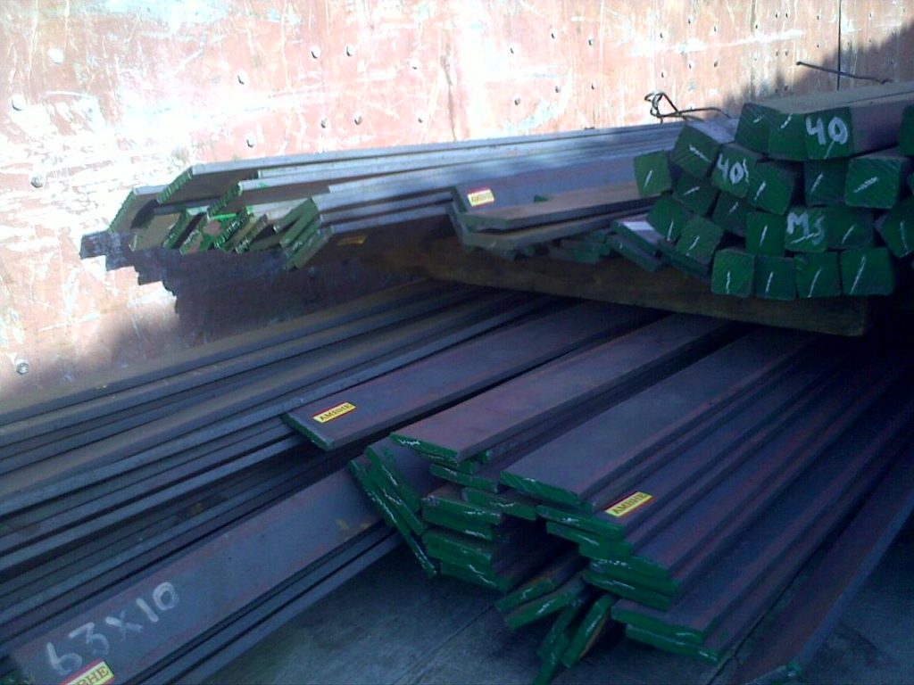 flat bars, square bar