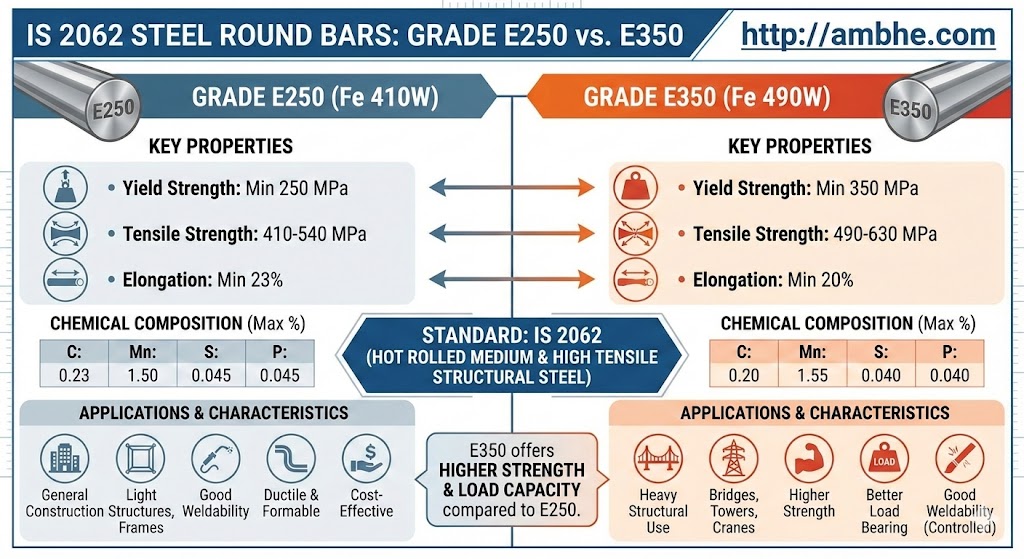 IS 2062 E250 E350 Ambhe Ferro